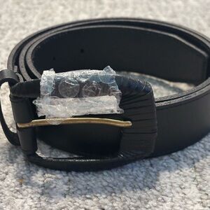 Frye Black Leather size M